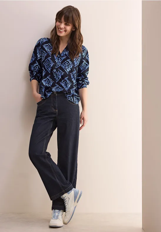 Bedruckte Bluse